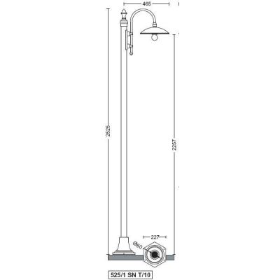 PALO ESTERNO H 235 Garden Luce - Cristalensi Shop Online