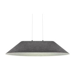 AKIRA LAMPADARIO IN FELTRO FONOASSORBENTE 4 COLORI D75 CM LED 12W LUCE 2700K-3000K MODERNO 2