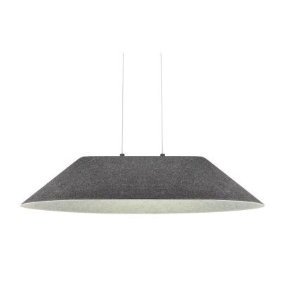 AKIRA LAMPADARIO IN FELTRO FONOASSORBENTE 4 COLORI D75 CM LED 12W LUCE 2700K-3000K MODERNO