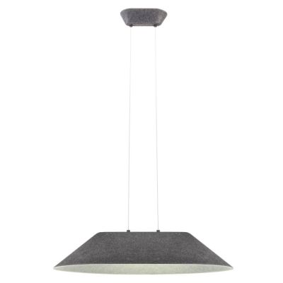 AKIRA LAMPADARIO IN FELTRO FONOASSORBENTE 4 COLORI D75 CM LED 12W LUCE 2700K-3000K MODERNO