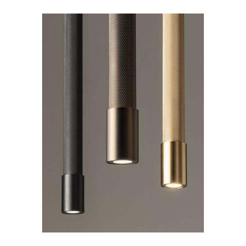 DRILL SOSPENSIONE SINGOLA CON LED 8,5W LUCE 2700K O 3000K IN ALLUMINIO 3 COLORI DESIGN MODERNO