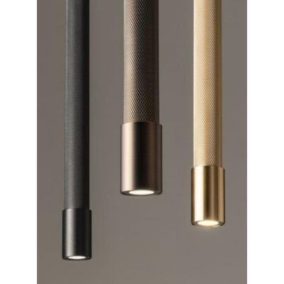 DRILL SOSPENSIONE SINGOLA CON LED 8,5W LUCE 2700K O 3000K IN ALLUMINIO 3 COLORI DESIGN MODERNO