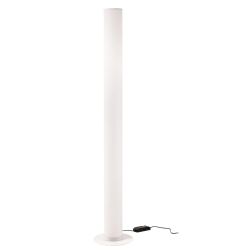 PILON PIANTANA TUBOLARE H180 CM IN METALLO BIANCO LED 57W LUCE 3000K DIMMERABILE DESIGN MODERNO 2