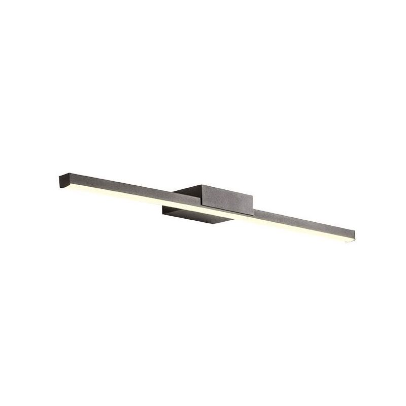 ASTON LAMPADA DA SPECCHIO CM 120-CM90-CM60 LED IP44 LUCE CCT 3000K-4000K ALLUMINIO 3 COLORI MODERNA