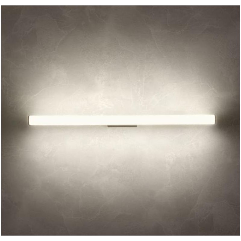 KALI LAMPADA DA SPECCHIO A LED CM 120-CM90-CM60 LUCE CCT 3000K-4000K IP44 IN ALLUMINIO 3 COLORI MODERNA