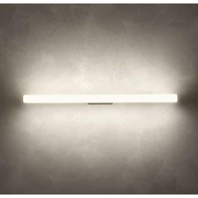 KALI LAMPADA DA SPECCHIO A LED CM 120-CM90-CM60 LUCE CCT 3000K-4000K IP44 IN ALLUMINIO 3 COLORI MODERNA