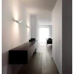 REGOLO APPLIQUE LED 19W BIEMISSIONE LUCE 2700K-3000K BIANCO,NERO E GRIGIO DELLA LINEA LIGHT 2