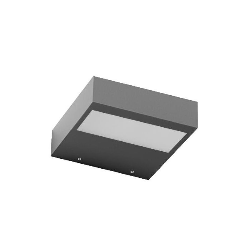 REGOLO APPLIQUE LED 19W BIEMISSIONE LUCE 2700K-3000K BIANCO,NERO E GRIGIO DELLA LINEA LIGHT
