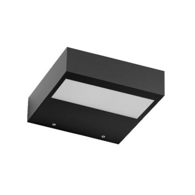 REGOLO APPLIQUE LED 19W BIEMISSIONE LUCE 2700K-3000K BIANCO,NERO E GRIGIO DELLA LINEA LIGHT