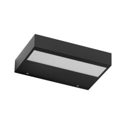 REGOLO APPLIQUE LED 26W BIEMISSIONE LUCE 2700K-3000K BIANCO,NERO E GRIGIO DELLA LINEA LIGHT 2