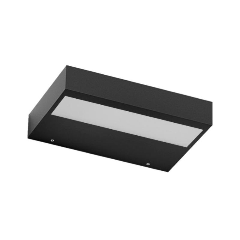 REGOLO APPLIQUE LED 26W BIEMISSIONE LUCE 2700K-3000K BIANCO,NERO E GRIGIO DELLA LINEA LIGHT