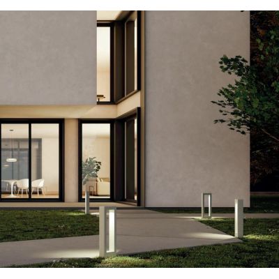 SANDER PALETTI DA GIARDINO IN CEMENTO 3 COLORI IP65 LED INTEGRATO LUCE 2700K-3000K 2 MISURE DESIGN MODERNO