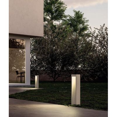 TOSS PALETTO DA GIARDINO IN CEMENTO 3 COLORI IP65 LED INTEGRATO LUCE 2700K-3000K 2 MISURE DESIGN MODERNO