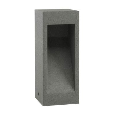 TOSS PALETTO DA GIARDINO IN CEMENTO 3 COLORI IP65 LED INTEGRATO LUCE 2700K-3000K 2 MISURE DESIGN MODERNO