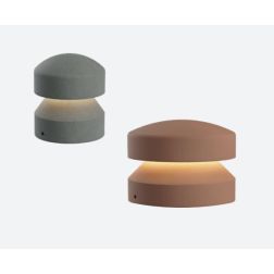 CLIFF PALETTO SEGNAPASSO LED DA ESTERNO IN CEMENTO 3 COLORI IP65 LUCE 2700K-3000K 2 MISURE CON PICCHETTO