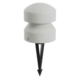 CLIFF PALETTO SEGNAPASSO LED DA ESTERNO IN CEMENTO 3 COLORI IP65 LUCE 2700K-3000K 2 MISURE CON PICCHETTO 2