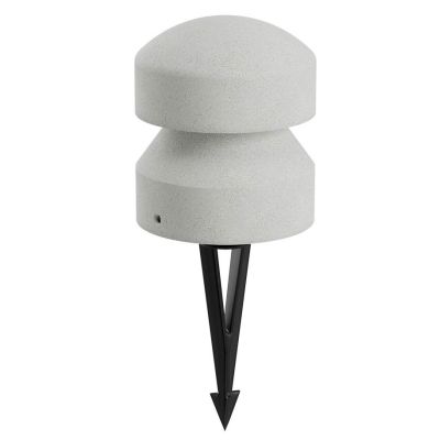 CLIFF PALETTO SEGNAPASSO LED DA ESTERNO IN CEMENTO 3 COLORI IP65 LUCE 2700K-3000K 2 MISURE CON PICCHETTO