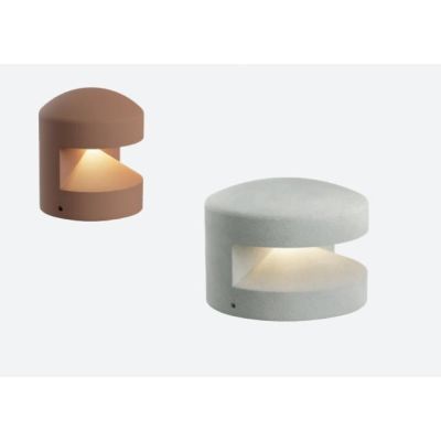 CLIFF PALETTO SEGNAPASSO DA ESTERNO IN CEMENTO 3 COLORI IP65 CON LED LUCE 2700K-3000K 2 MISURE CON PICCHETTO
