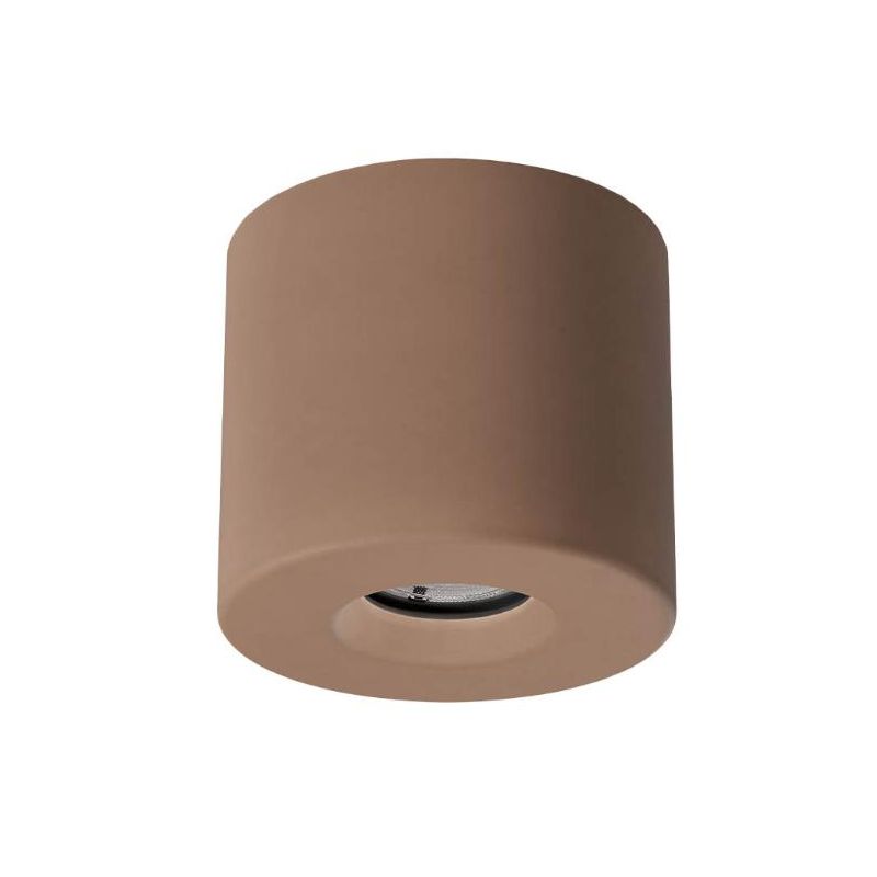 FUNN PLAFONIERA IN CEMENTO DA ESTERNO 3 COLORI IP65 LED 9W LUCE 2700K-3000K H10 CM MODERNA