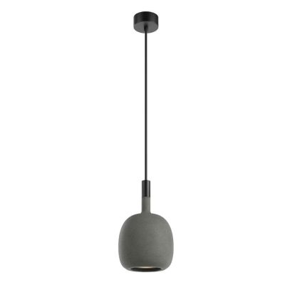 POTTER SOSPENSIONE SINGOLA IN CEMENTO D15,8 CM 3 COLORI IP65 DA ESTERNO LAMPADINA ATTACCO GU10