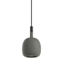 POTTER SOSPENSIONE SINGOLA IN CEMENTO D15,8 CM 3 COLORI IP65 DA ESTERNO LAMPADINA ATTACCO GU10 2