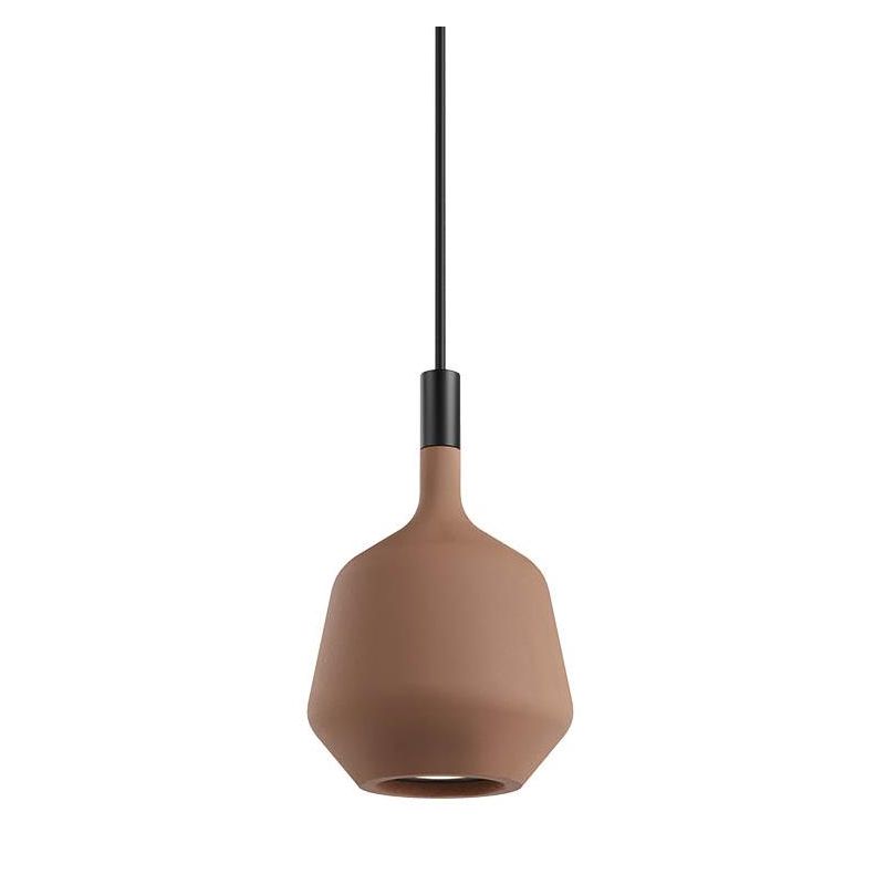 POTTER SOSPENSIONE SINGOLA IN CEMENTO D16,5 CM 3 COLORI IP65 DA ESTERNO LAMPADINA ATTACCO GU10
