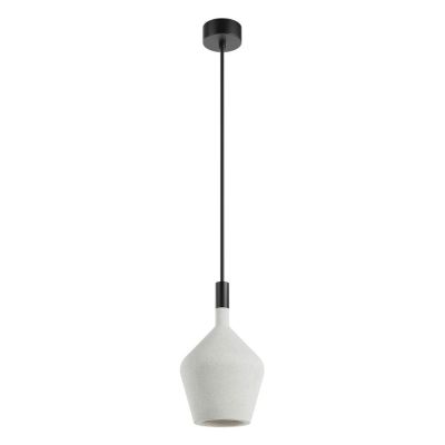 POTTER SOSPENSIONE SINGOLA IN CEMENTO D15,5 CM 3 COLORI IP65 DA ESTERNO LAMPADINA ATTACCO GU10