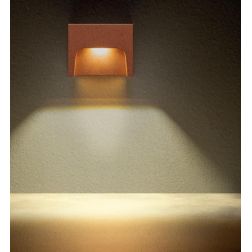 SASHI SEGNAPASSO DA ESTERNO IN CEMENTO 3 COLORI IP65 LED 6W LUCE 2700K-3000K DESIGN MODERNO 2