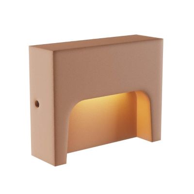 SASHI SEGNAPASSO DA ESTERNO IN CEMENTO 3 COLORI IP65 LED 6W LUCE 2700K-3000K DESIGN MODERNO