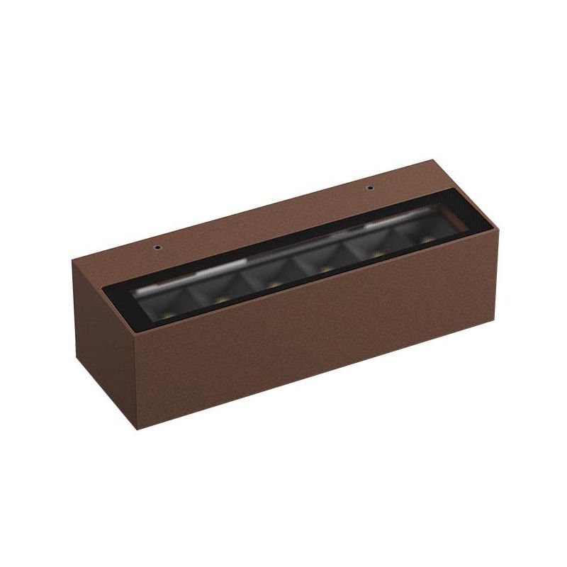 AROOS APPLIQUE DA ESTERNO L20 CM 3 COLORI IP65 LED 14,5W LUCE 2700K-3000K BIEMISSIONE LUCE