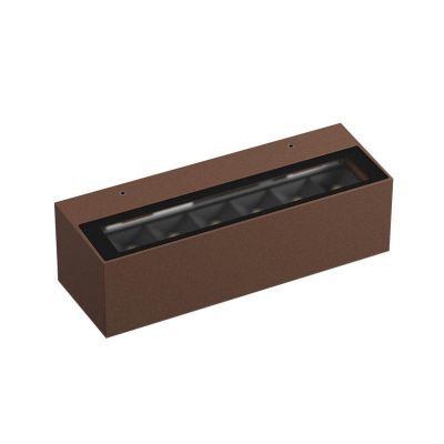 AROOS APPLIQUE DA ESTERNO L20 CM 3 COLORI IP65 LED 14,5W LUCE 2700K-3000K BIEMISSIONE LUCE