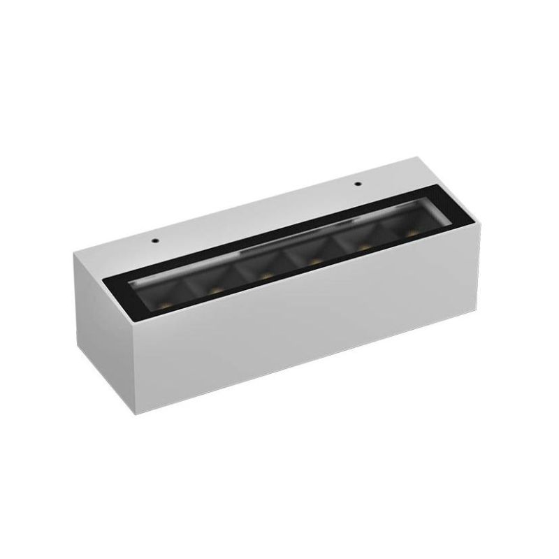 AROOS APPLIQUE DA ESTERNO L20 CM 3 COLORI IP65 LED 14,5W LUCE 2700K-3000K BIEMISSIONE LUCE