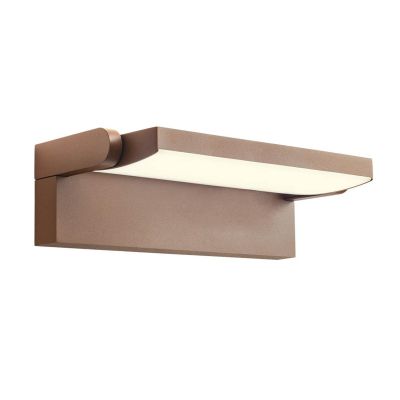 FLIP APPLIQUE ORIENTABILE DA ESTERNO A LED IP65 LUCE CCT 3000K-4000K-5000K  IN ALLUMINIO 3 COLORI