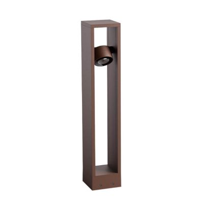 XROCK PALETTO DA GIARDINO H60 CM IP65 CON LUCE ORIENTABILE LED 9W LUCE 2700K-3000K ALLUMINIO 3 COLORI