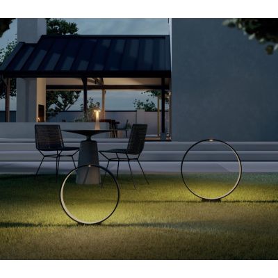 ONIRO LAMPADE DA GIARDINO A LED IN 3 MISURE IP65 LUCE 2700K-3000K ALLUMINIO ANTRACITE O CORTEN