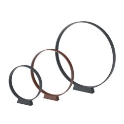 ONIRO LAMPADE DA GIARDINO A LED IN 3 MISURE IP65 LUCE 2700K-3000K ALLUMINIO ANTRACITE O CORTEN