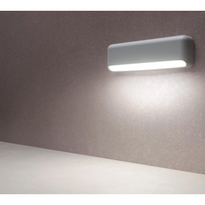 SAPO SEGNAPASSO A LED IP65 2 MISURE LUCE 2700K-3000K ALLUMINIO BIANCO O ANTRACITE MODERNO