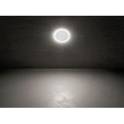 XPI SEGNAPASSO ROTONDO DA INCASSO IP65 LED 3W LUCE 3000K BIANCO O NERO DA ESTERNO MODERNO 2