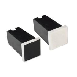 XPI SEGNAPASSO QUADRATO DA INCASSO IP65 LED 3W LUCE 3000K BIANCO O NERO DA ESTERNO MODERNO