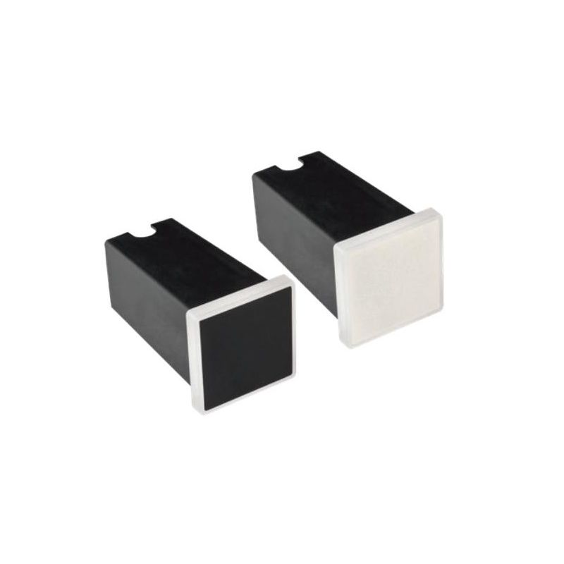 XPI SEGNAPASSO QUADRATO DA INCASSO IP65 LED 3W LUCE 3000K BIANCO O NERO DA ESTERNO MODERNO