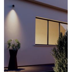XROCK FARETTO SPOT DA ESTERNO ORIENTABILE IP65 LED 9W LUCE 2700K-3000K ALLUMINIO 3 COLORI 2