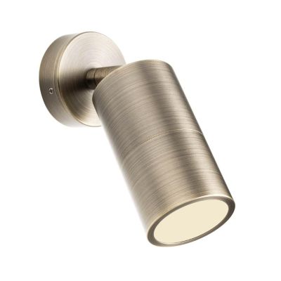 STAKE FARETTO ORIENTABILE DA ESTERNO IN OTTONE IP65 ANTI SALSEDINE 2 COLORI LAMPADINA ATTACCO GU10