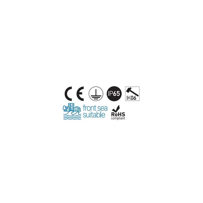 STAKE FARETTO ORIENTABILE DA ESTERNO IN OTTONE IP65 ANTI SALSEDINE 2 COLORI LAMPADINA ATTACCO GU10