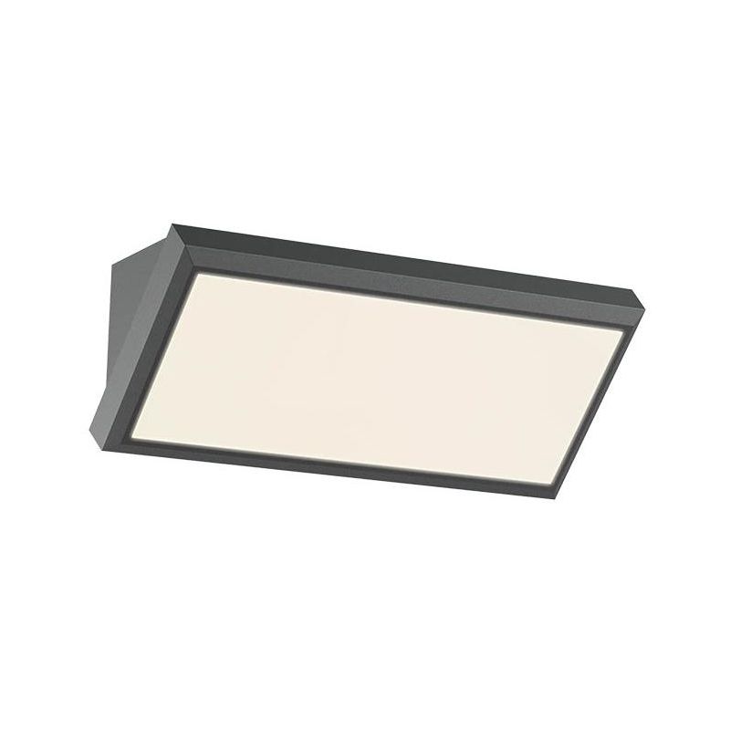 MAKO APPLIQUE DA ESTERNO ANTI SALSEDINE IP65 LED 21W LUCE 3000K ANTRACITE LARGHEZZA CM 32 Redo Group - Cristalensi Shop Online