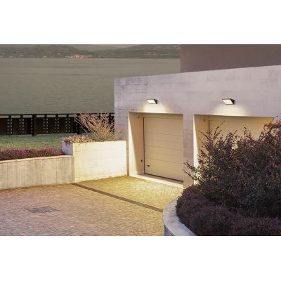 MAKO APPLIQUE DA ESTERNO ANTI SALSEDINE IP65 LED 21W LUCE 3000K ANTRACITE LARGHEZZA CM 32 Redo Group - Cristalensi Shop Online