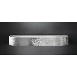 HANDLES APPLIQUE MODERNA IN METALLO 14 COLORI LED 30W LARGA CM 42 PROMOINGROSS - Cristalensi Shop Online