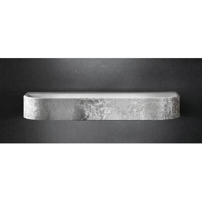 HANDLES APPLIQUE MODERNA IN METALLO 14 COLORI LED 30W LARGA CM 42 PROMOINGROSS - Cristalensi Shop Online