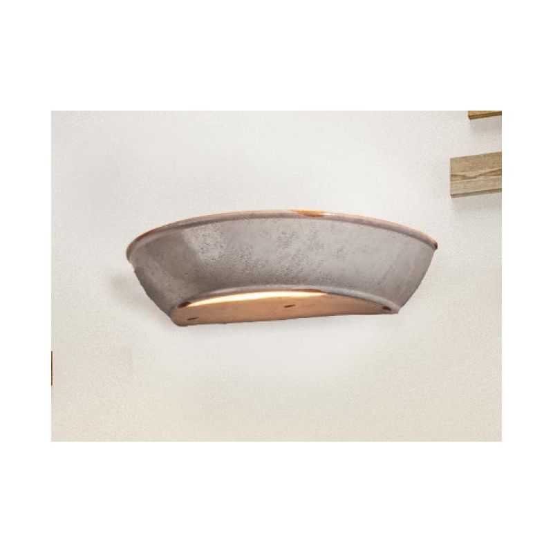 APPLIQUE IN CERAMICA DECORATA A MANO CON FESSURA MADE IN ITALY DELLA IMAS STILE RUSTICO