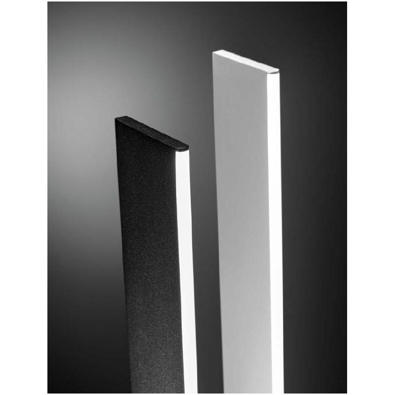 EARTHA PIANTANA LINEARE LED 30W LUCE 3000K DIMMERABILE BIANCA E NERA ALTEZZA 180 CM DESIGN MODERNO