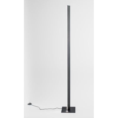 EARTHA PIANTANA LINEARE LED 30W LUCE 3000K DIMMERABILE BIANCA E NERA ALTEZZA 180 CM DESIGN MODERNO